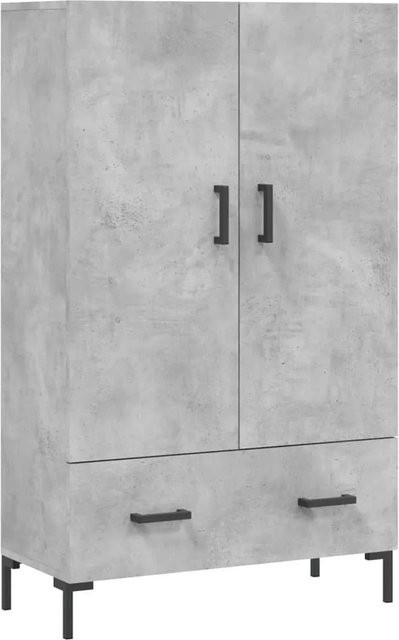 vidaXL Highboard modern in Betongrau, B/T/H: 69,5 x 31 x 115 cm - Bild 1