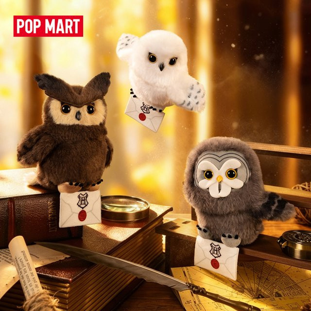 POP MART Harry Potter Eulen-Plüsch-Anhänger Blind Box - Bild 1