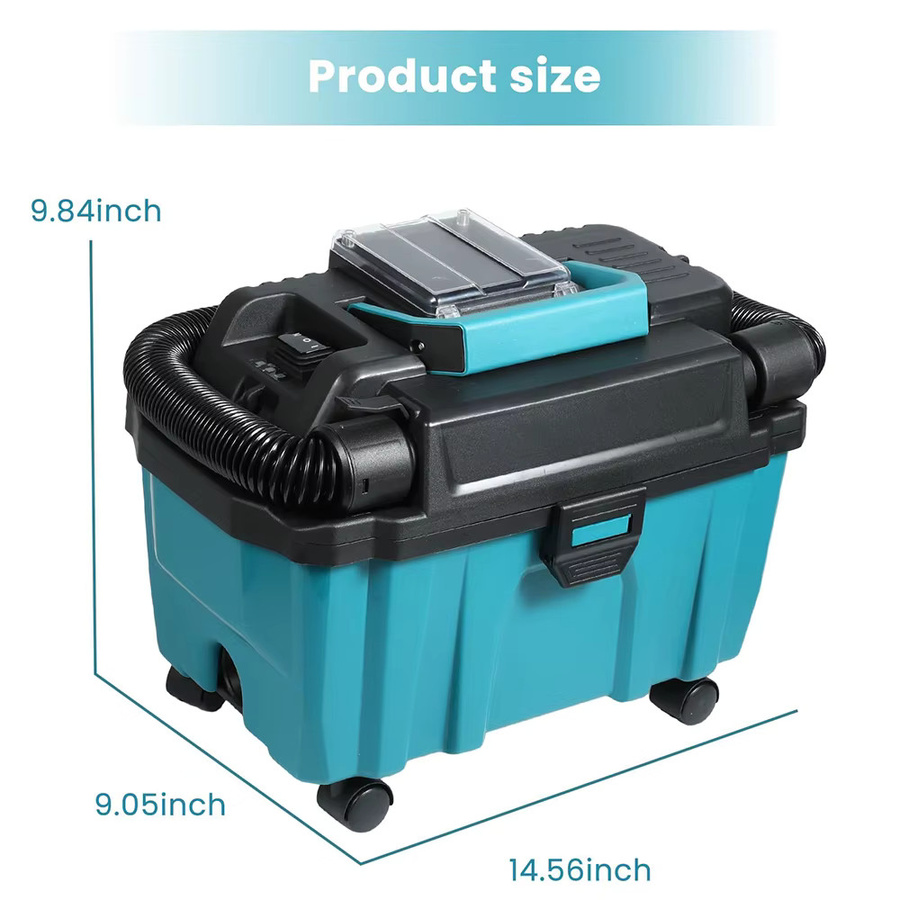 Podofo Kabelloser Nass-Trockensauger mit 200W Bürstenlosem Motor, 10L Tank, HEPA-Filter und Gebläsefunktion für Auto, Haus und Werkstatt - Bild 7