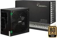 Inter-Tech Argus BA4 PC-Netzteil 1200W ATX 80PLUS Gold Schwarz - Bild 1