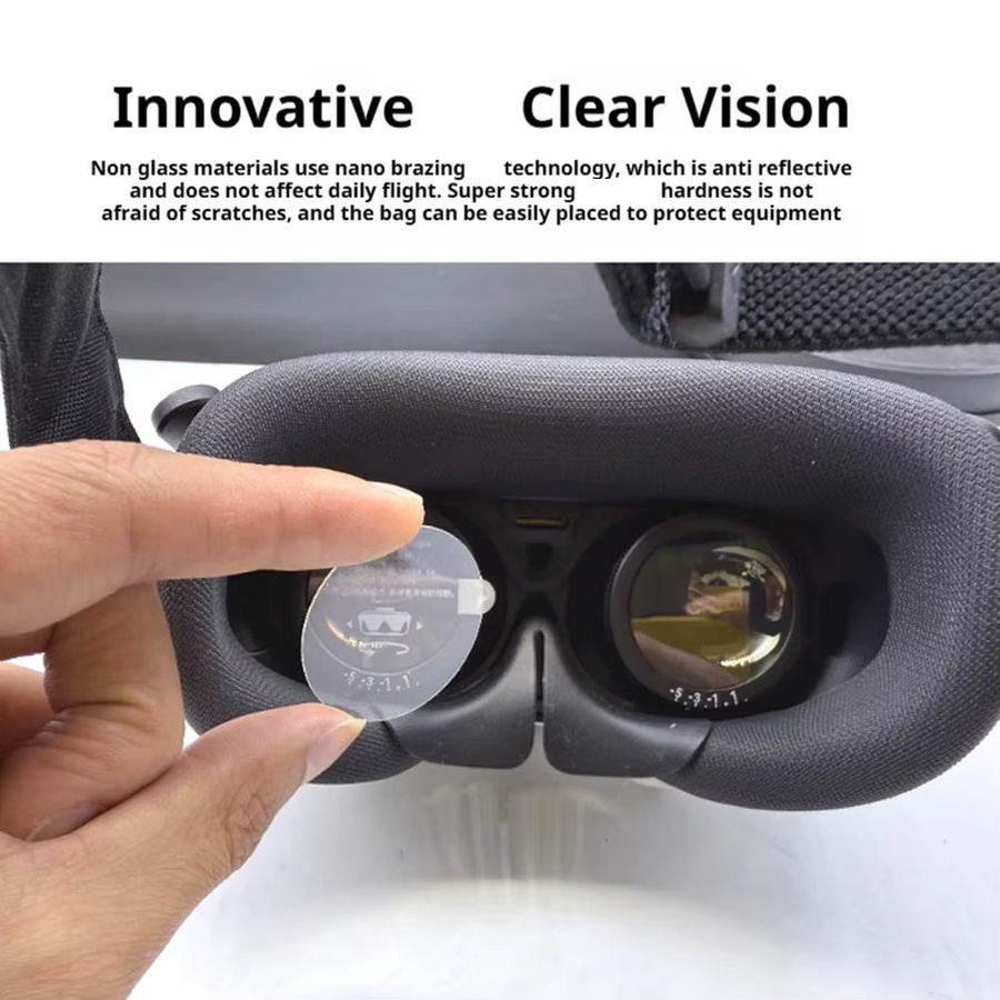 Yingshi Nano Schutzfilm für Antigravity A1 Drone, AR Anti-Reflektierend, Kratzfest und Explosionsgeschützt, Transparent/Weiß - Bild 4
