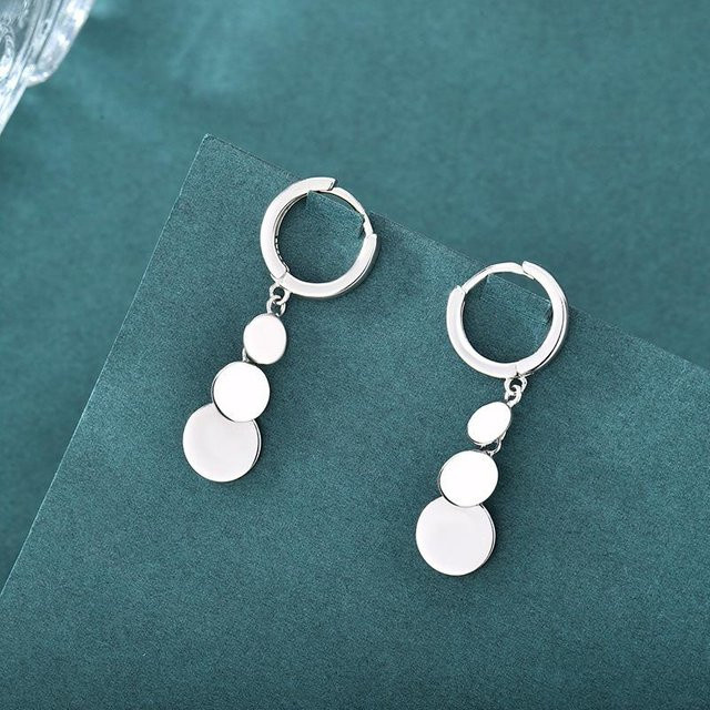 Lucky Star Jewelry Ohrringe, 925 Silber, Quaste, Damen - Bild 1