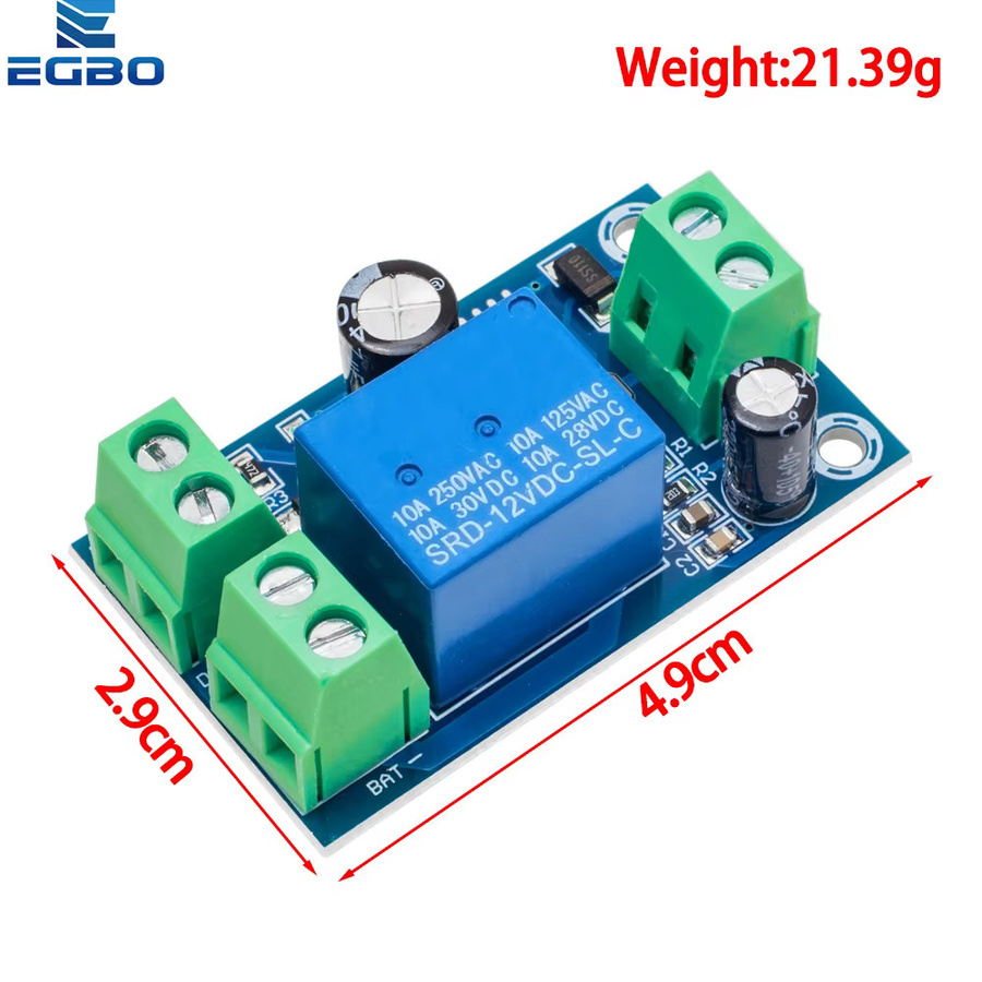 EGBO Power-OFF-Schutzmodul yx-x804 mit automatischer Umschaltung für USV-Notstromversorgung, 12 V bis 48 V Steuerplatine - Bild 2