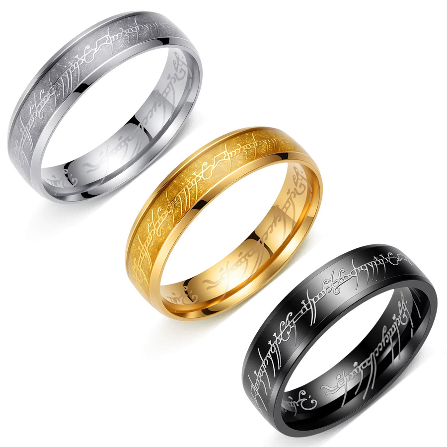 MAXBVYING Ring, Edelstahl, Punk, Unisex - Bild 2