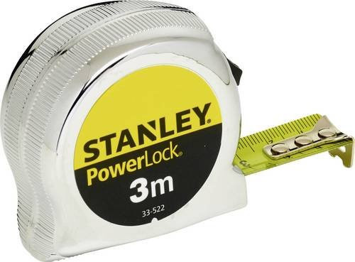 Stanley Bandmaß Micro Powerlock in Multicolour mit 3 m Länge und 19 mm Breite - Bild 1