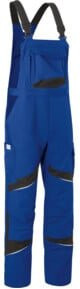 Kübler Latzhose ACTIVIQ cotton+ HIGH PSA in Blau/Schwarz mit Reflexstreifen - Bild 1
