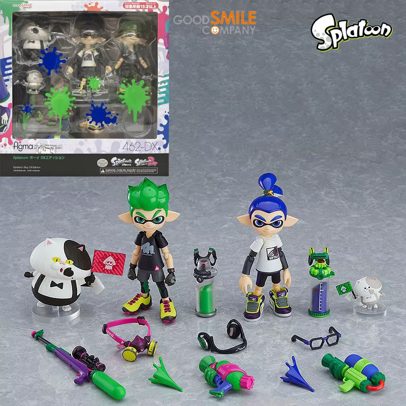Good Smile Company Figma Splatoon 2 Tentakel-Figuren Anime-Modelle aus Kunststoff, mehrfarbig - Bild 2