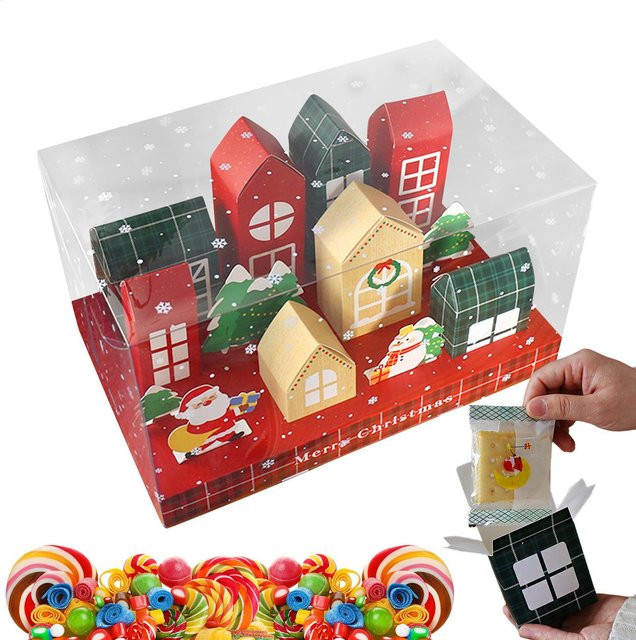 Befüllbare Adventskalenderboxen mit 24 Schubladen in Multicolour für DIY-Geschenke und Schokoladensnacks - Bild 1