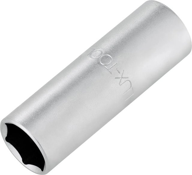 LUX-TOOLS Zündkerzennuss 16 mm aus Chrom-Vanadium in Silber - Bild 1