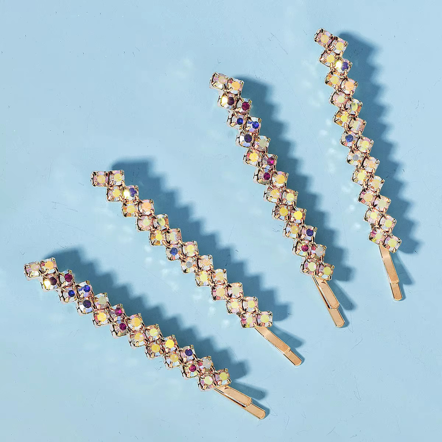 Haar Clips, Kristall, Damen - Bild 1