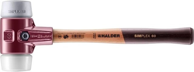 Halder Simplex Schonhammer TPE-mid/SP Grau Ø 60 mm - Bild 2