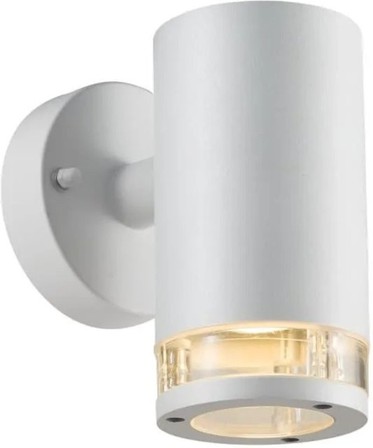 Nordlux Wandleuchte Birk Downlight in Weiss mit GU10 Fassung und IP44 Schutzart - Bild 1
