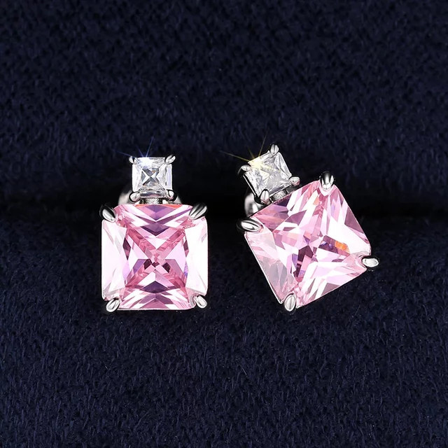 Caoshi Ohrstecker, Silber, Zirkonia, Damen - Bild 1