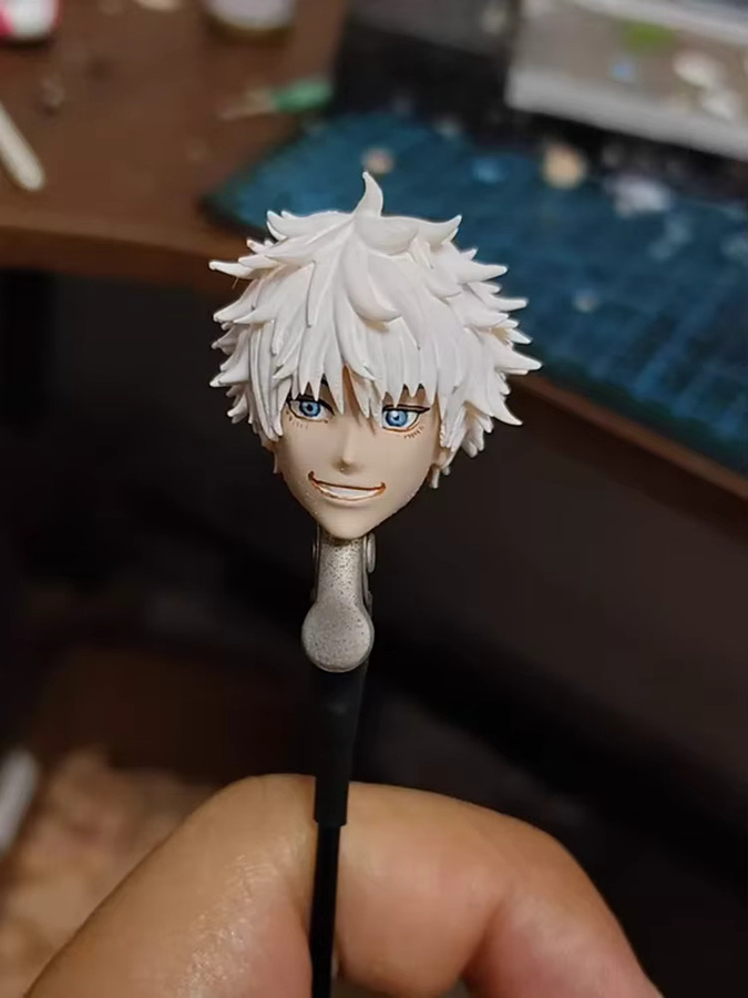 Bandai Anime Male Painted Head Sculpt, Zubehör, Bunt / Mehrfarbig - Bild 3