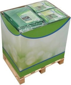 floraworld Gitterfolie FWClassicDisp Stretchfolie aus PE in Grün - Bild 1