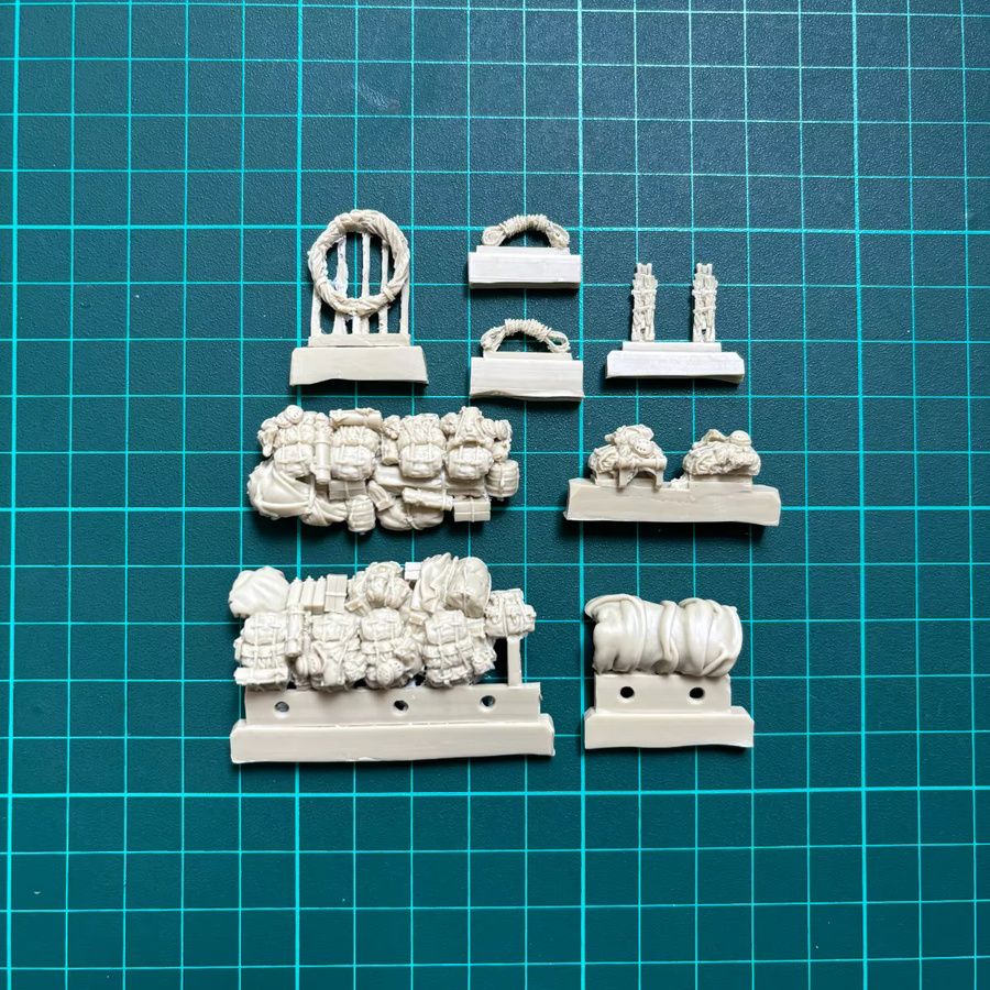 GK AAV-P7A1 RAM/RS Zubehörset, 1:72, unmontiertes und unbemaltes DIY-Set - Bild 2