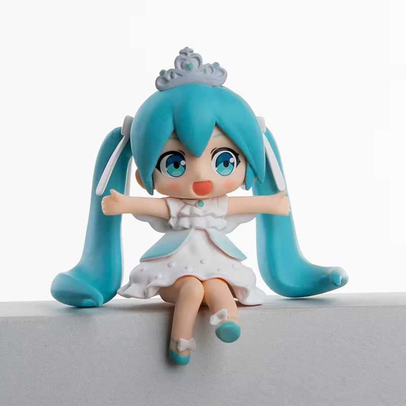 Bandai Hatsune Miku Prinzessin Q Version Figur, mehrfarbig, Höhe: 7,5 cm - Bild 2