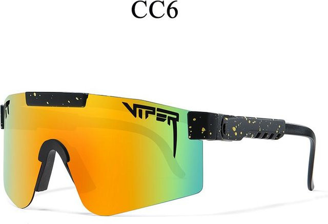 Pit Viper Sportsonnenbrille, Unisex, Vollrand, Multicolor, Kunststoff - Bild 1