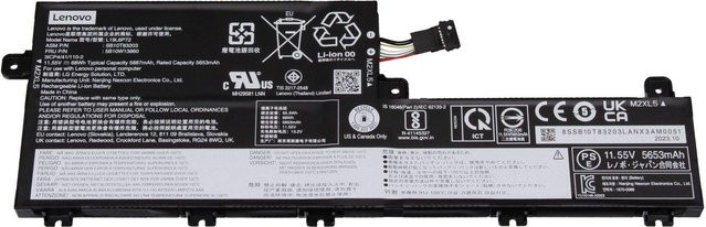 Lenovo Interner Li-Ion Akku 68Wh Schwarz (5B10W13961) - Bild 1