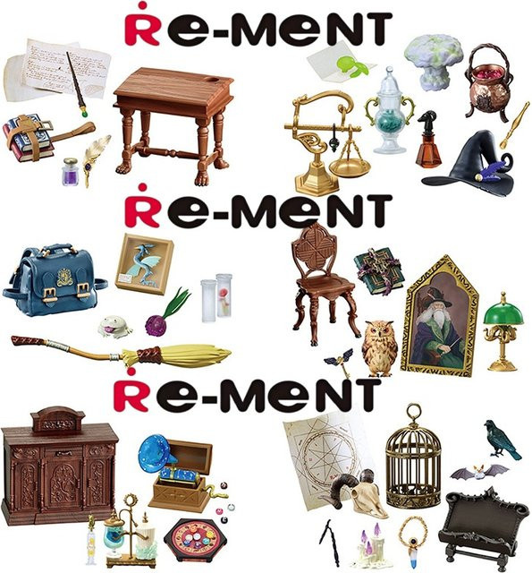Re-Ment School Of Witchcraft And Wizardry Series Blind Box Miniaturszene - Bild 1