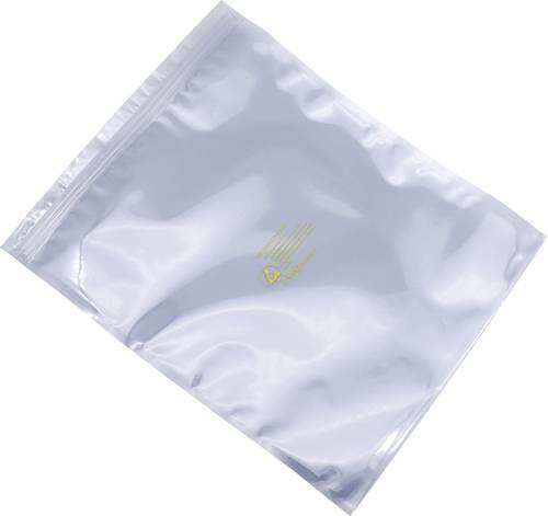 Quadrios ESD-Beutel transparent mit ESD-Kennbuchstabe S, B: 250 mm, H: 300 mm, 10 Stück - Bild 1