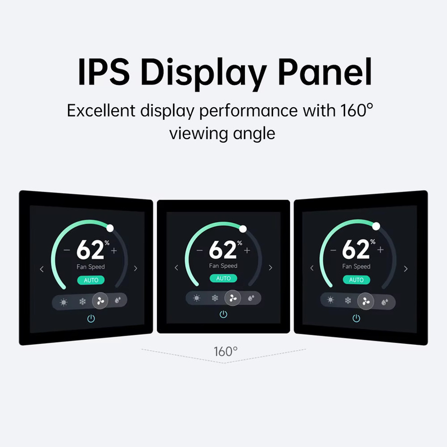 ESP32-S3-LCD Entwicklungsboard mit 4-Zoll kapazitivem Touchscreen, WiFi und Bluetooth, 32-Bit LX7 Dual-Core-Prozessor und USB-C Anschluss - Bild 3