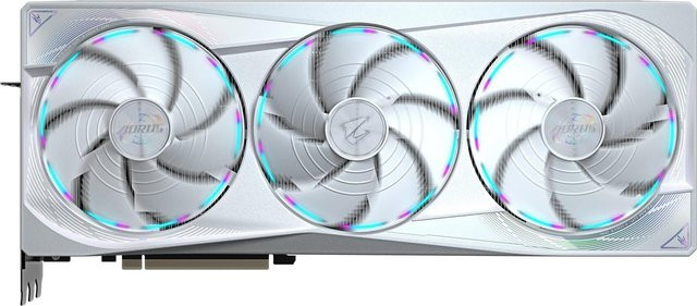 Gigabyte AORUS GeForce RTX 5080 MASTER ICE Grafikkarte, 16 GB GDDR7, Weiß - Bild 1
