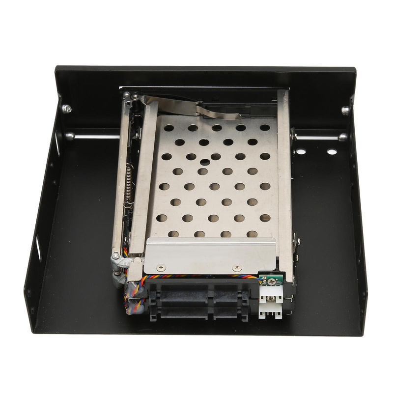 DIYelecs Dual-Bay 2,5 Zoll Internes HDD-Gehäuse mit SATA-Schnittstelle, Schwarz - Bild 2