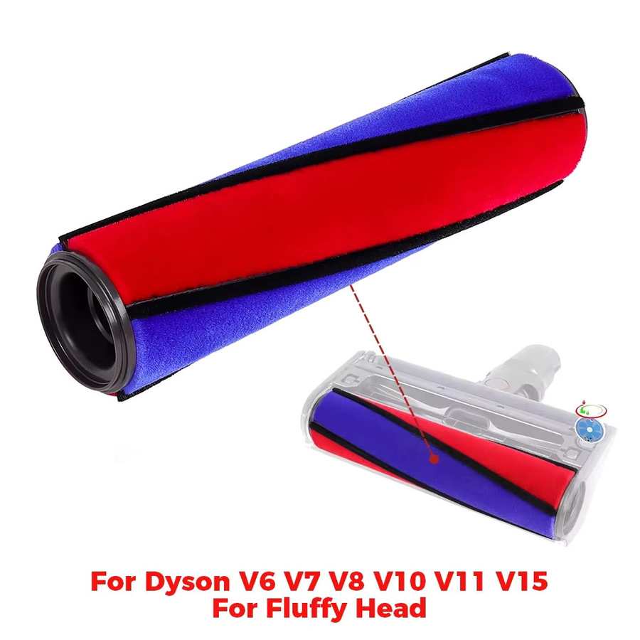 Dyson Ersatzteil-Set mit Seitenabdeckung und weichem Samt-Hauptbürsten-Set für V6 V7 V8 V10 V11 Staubsauger Bürstenstangen-Endabdeckung - Bild 4