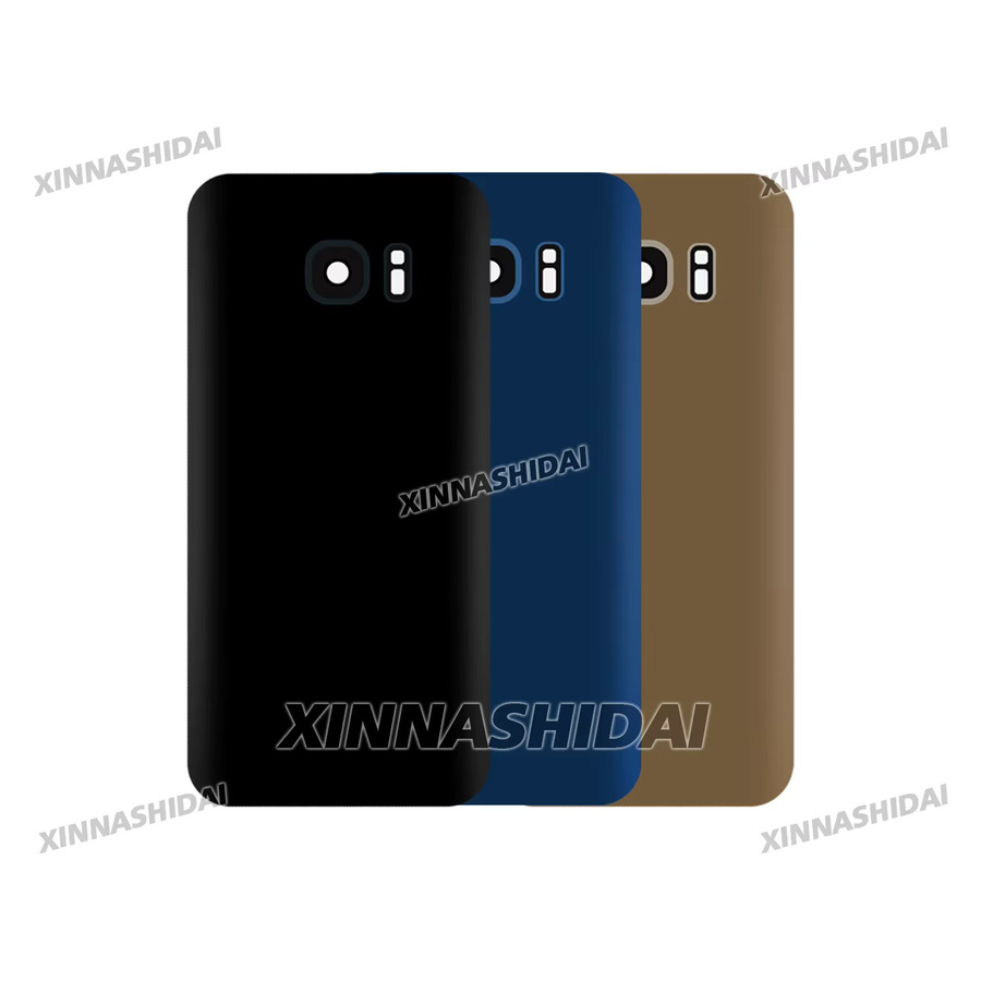 Samsung Galaxy S7 Ersatzgehäuse mit Batterieabdeckung und Kameraobjektiv in Schwarz oder Blau - Bild 2