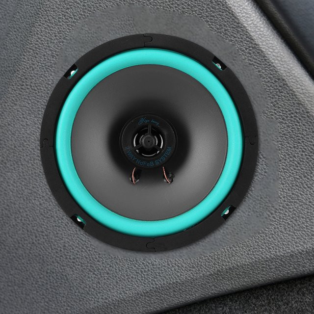 APWIKOGER HiFi Koaxial Subwoofer für Auto Audio Musik Stereo 100 W 4 Zoll - Bild 1