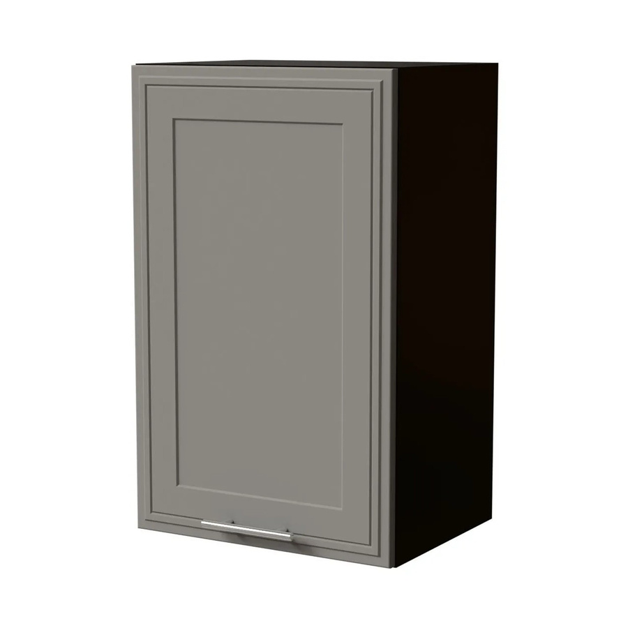 Feldmann-Wohnen Hängeschrank Salo W2/45 in Schwarz und Staubgrau Matt mit Soft-Close-Türen, B/T/H: 45 x 32,5 x 72 cm - Bild 2