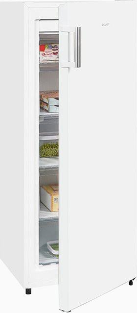 Exquisit Gefrierschrank GS5231-NF-H-010E in Weiss, No Frost Upright Standgerät mit Dynamic Cooling und Super Freezing, B/T/H: 56 x 66 x 205 cm - Bild 1