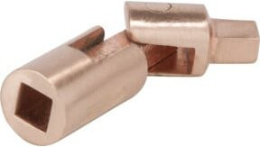 KS Tools BERYLLIUMplus Kardangelenk 1/4" aus Kupfer-Beryllium in Gold - Bild 1