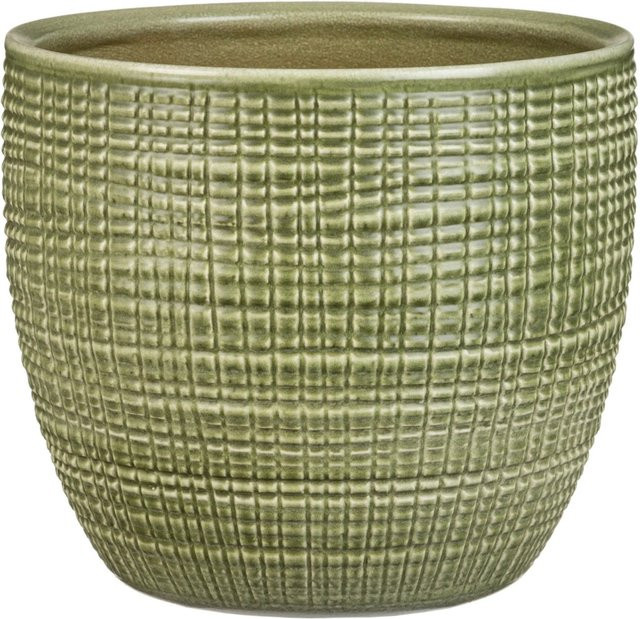 Scheurich Übertopf 866 in Menta Grün Durchmesser: 16 cm - Bild 1