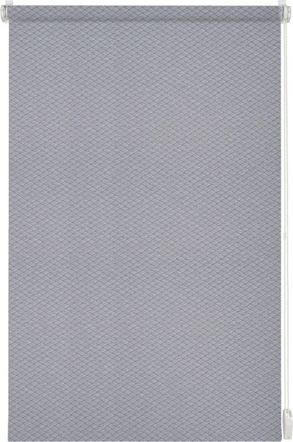 Gardinia EasyFix Rollo Shaun halbtransparent Hellgrau B: 75 cm, H: 160 cm - Bild 1