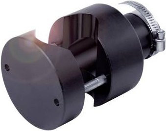 Balluff Klemmhalter BCSA-SG-30-D aus Edelstahl in Schwarz mit Schraube - Bild 1