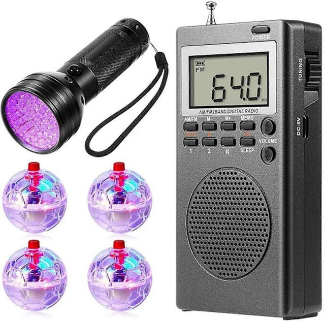 ANENG Paranormales Detektions-Radio-Set mit Multifunktionslautsprecher und LED-Interaktivem Katzenball - Bild 1