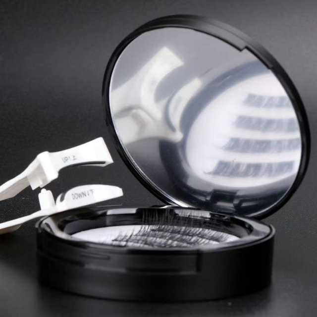 AMSDCN Magnetische Wimpern, 4 Paar, natürlich, Unisex - Bild 1