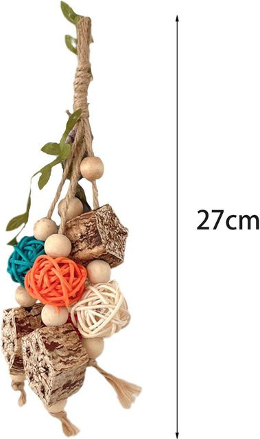Binchi Outdoor Product Papageienzubehör, Sitzstange, Reißspielzeug, Schnur, Vogelkauspielzeug - Bild 1