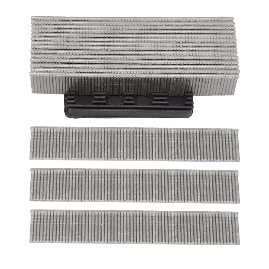 VIBRATITE Edelstahl Heftklammer Pins Gerade Brad Nägel in Silber für DIY Möbel und Holzbearbeitung, 1105 Stück - Bild 4