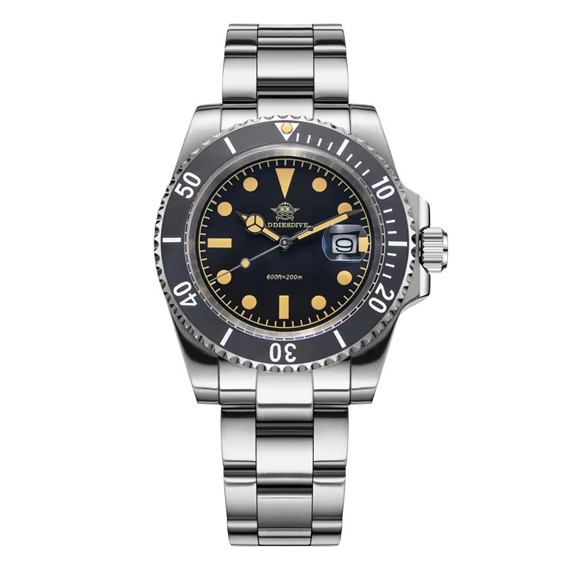 ADDIESDIVE Armbanduhr, Quarz, Edelstahl, Keramik, Blau, Herren - Bild 7