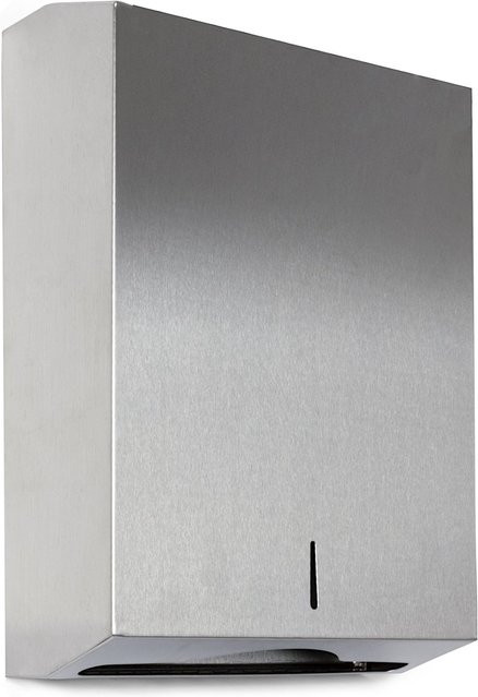 casa pura Papierspender aus Edelstahl in Silber, Wandmontage - Bild 1