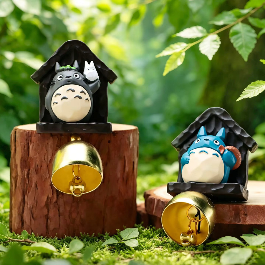 52TOYS Anime Hayao Miyazaki Waldglocken Blindbox Magnetische Windspiel-Serie Kühlschrankmagnet Dekoration in Bunt/Mehrfarbig - Bild 2