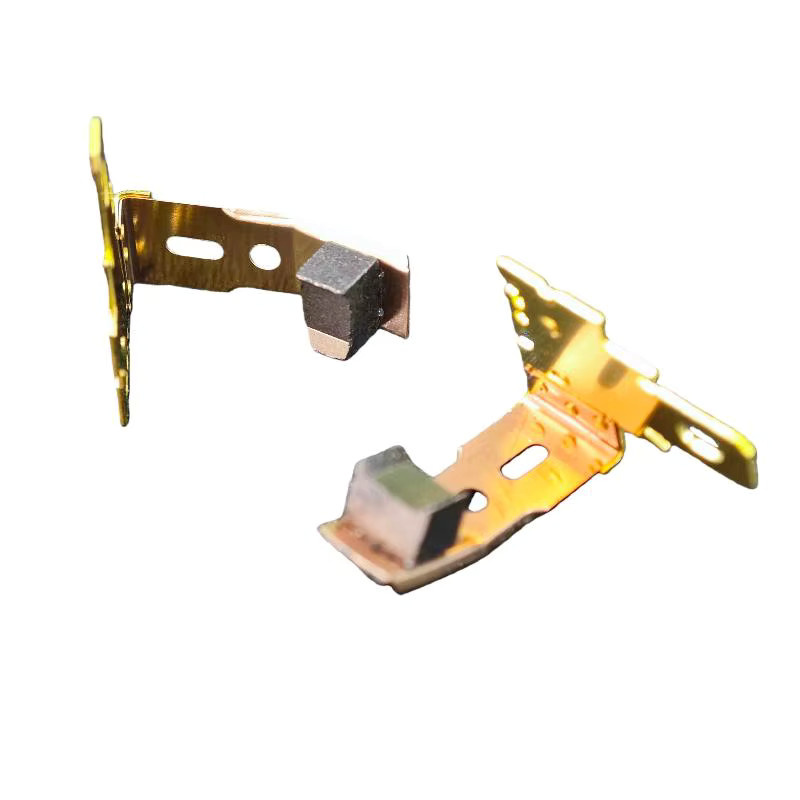 2 Stück Universal-Kohlebürstenhalter in Gold für Metabo, Hitachi und WORX Schleifmaschinen RS550, RS555, RS545 - Bild 2