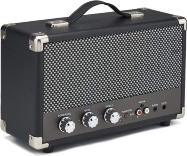 GPO nostalgischer Bluetooth Lautsprecher in Schwarz - Bild 1