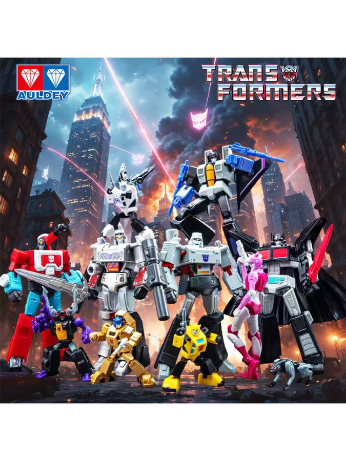 AULDEY Transformers Megatron / Optimus Prime Actionfigur, Blindbox-Spielzeug - Bild 4