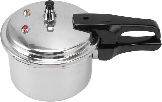 TOPINCN Schnellkochtopf aus Aluminiumlegierung in Silber, 3 Liter - Bild 1