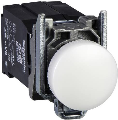 Schneider Electric Leuchtmelder aus Metall in Weiß mit IP69K Schutzart - Bild 1
