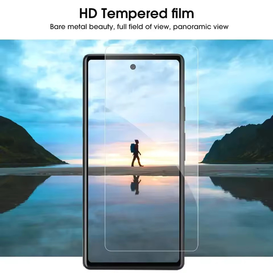 3 Stück Gehärtetes Glas Displayschutz für Google Pixel 9 8 Pro 9A 8A 7 7A 6 6A Transparent - Bild 5